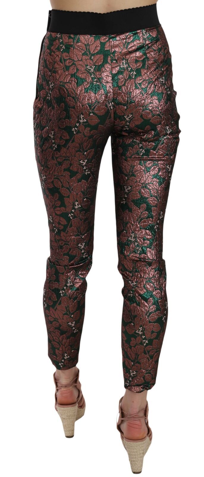 Elegante mehrfarbige Designerhose