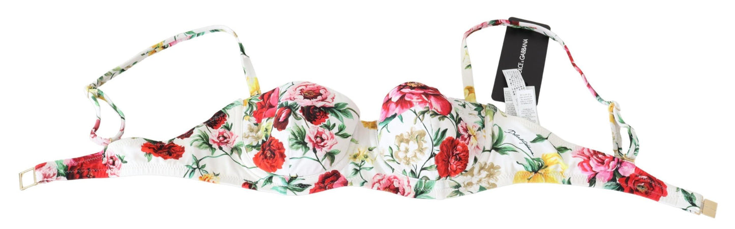 Elegantes Blumen Bikini Top – Sommer Chic