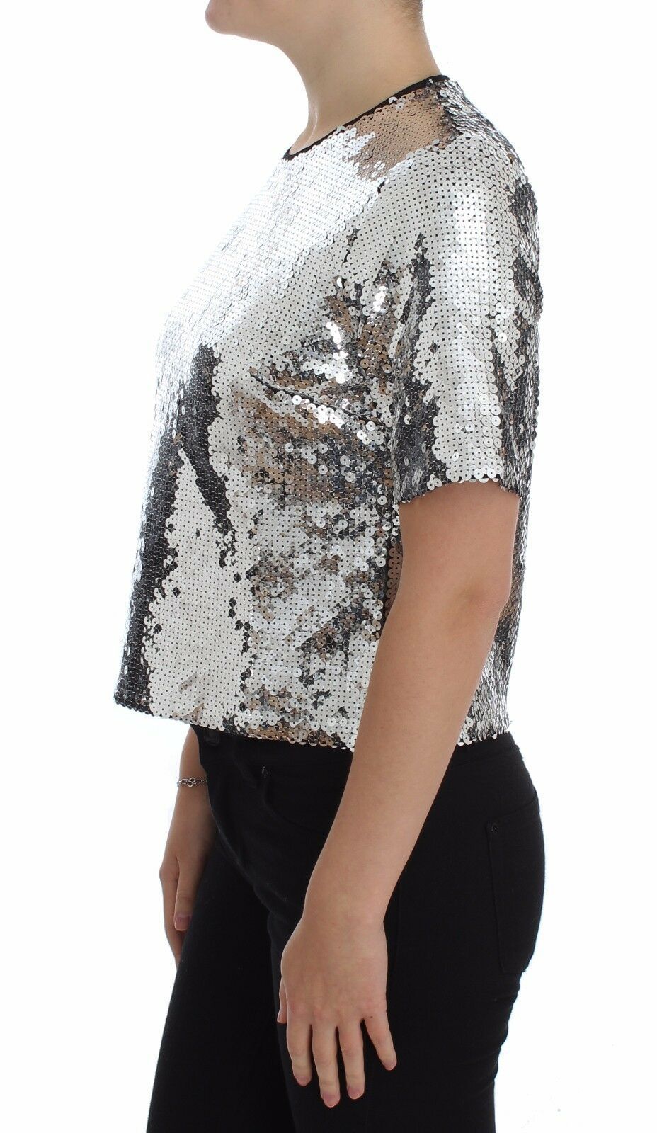 Elegante Bluse mit Pailletten