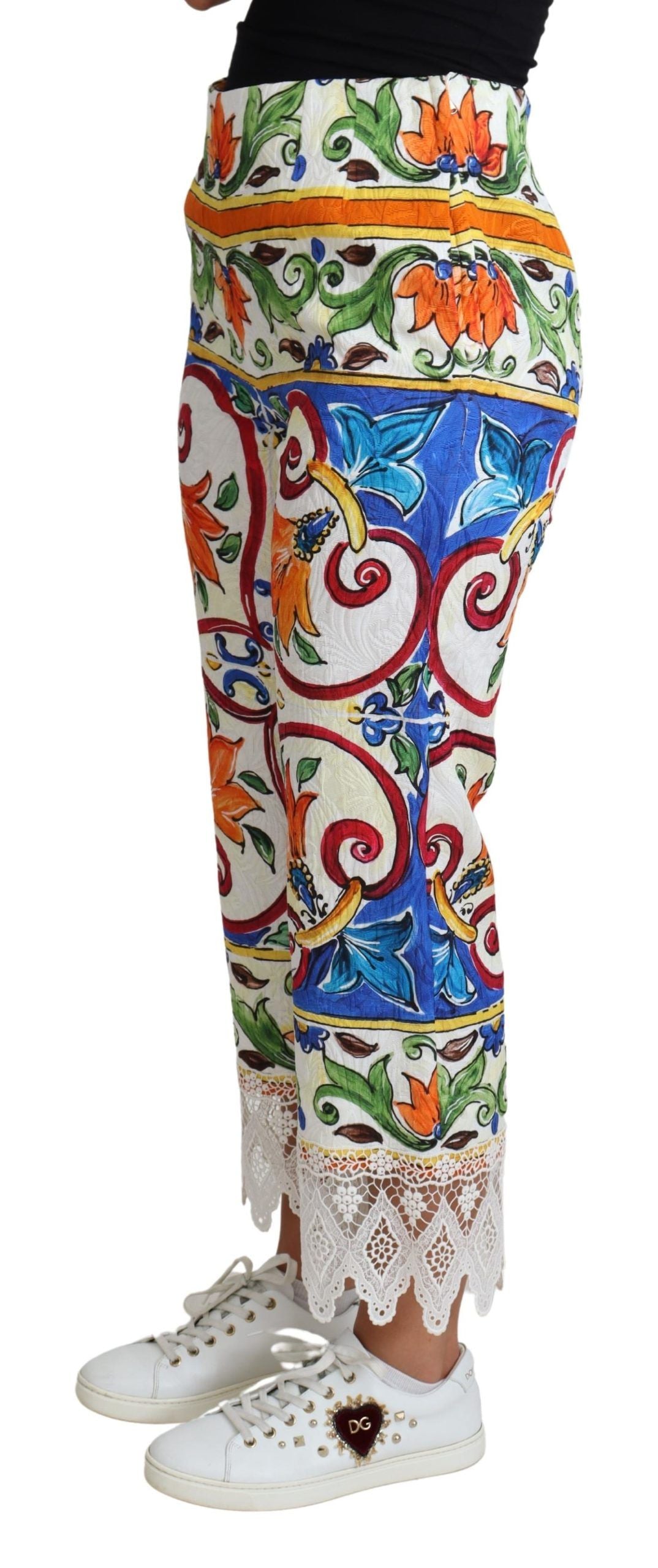 Majolica – Kurze Hose mit hoher Taille