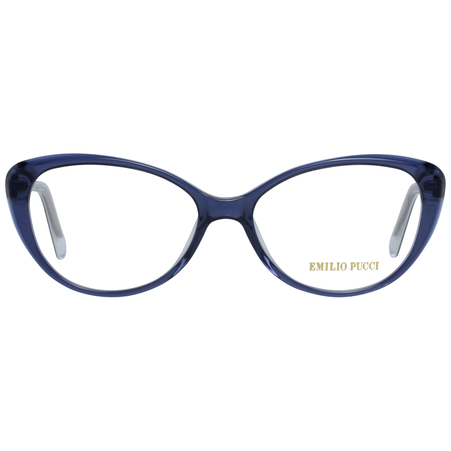 Schicke blaue Vollrand-Designerbrille für Damen