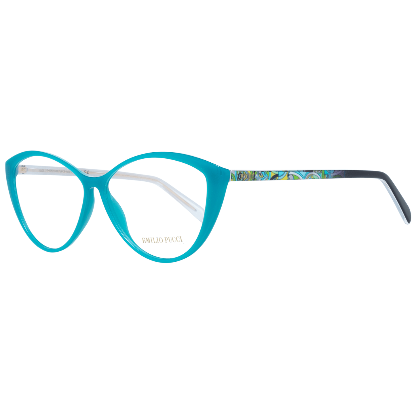 Schicke grüne Cat Eye Designerbrille