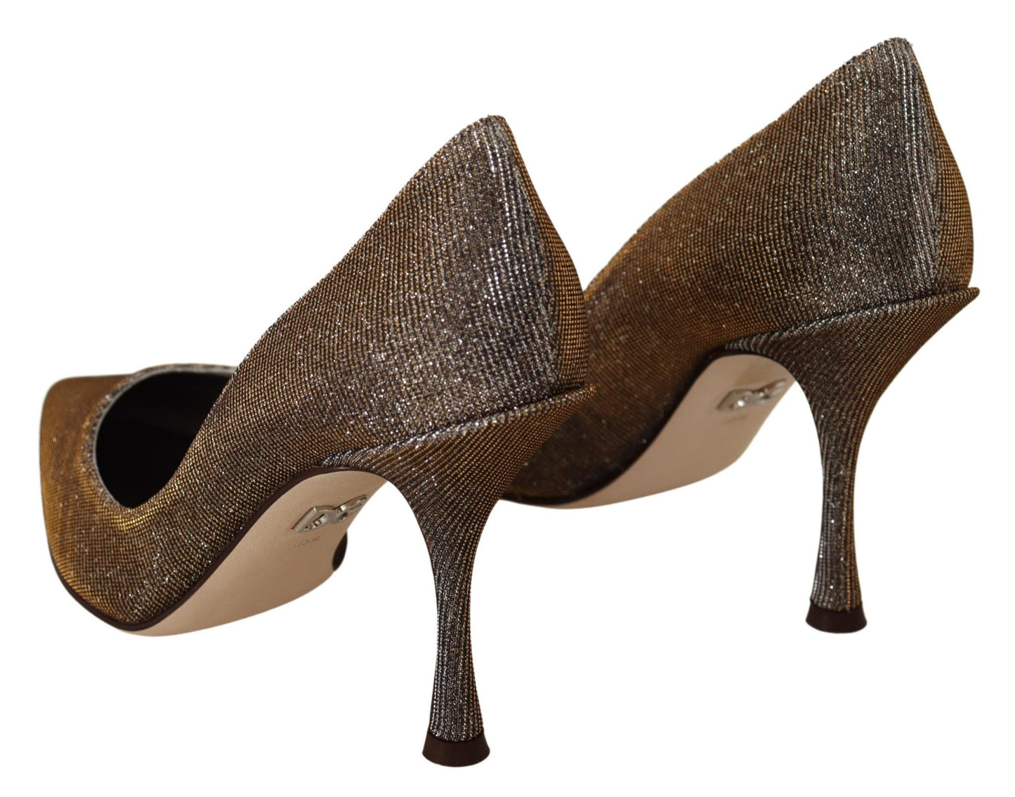 Elegante Silber Heels Pumps Klassisch