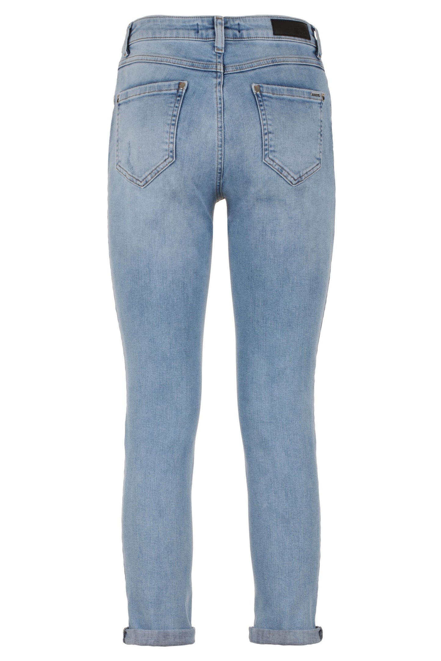 Blaue Jeans aus Baumwolle für Damen