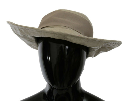 Elegantti beige Panama Cap - Ajaton muotiasuste