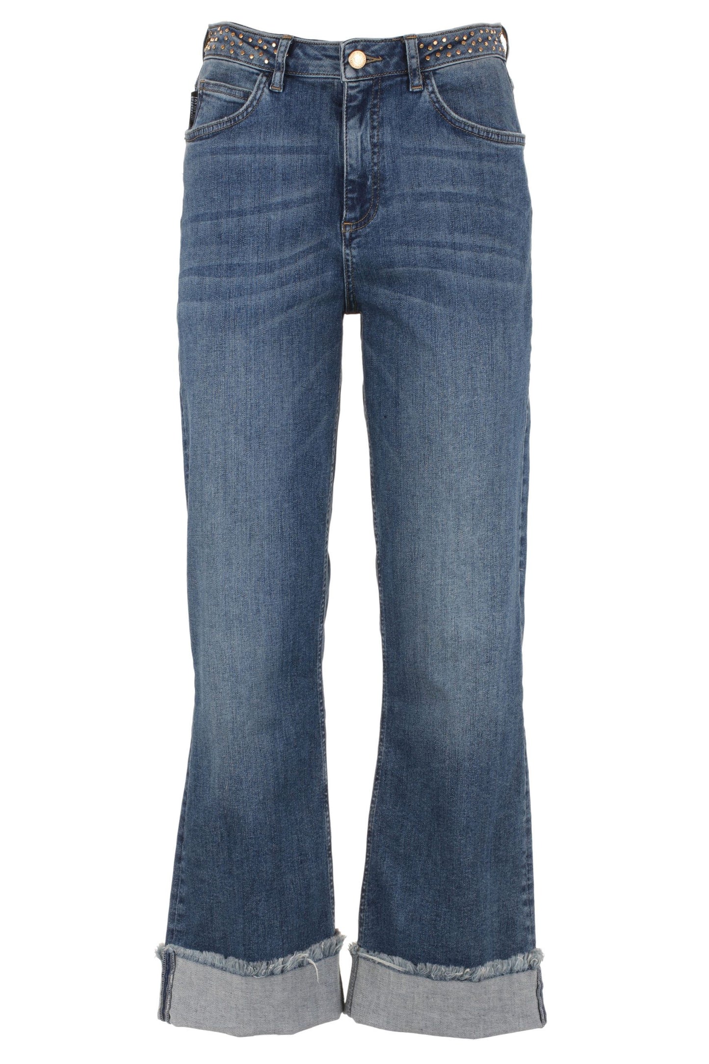 Blaue Jeans aus Baumwolle für Damen