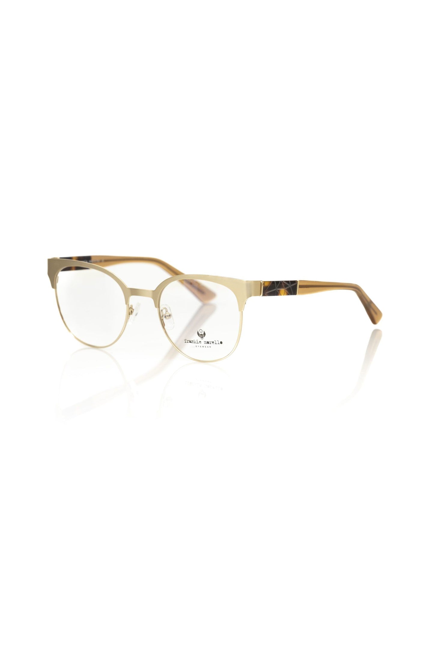 Damenbrille aus goldenem Acetat