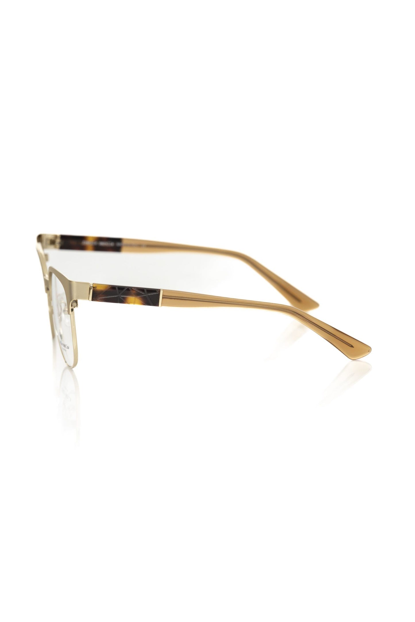 Damenbrille aus goldenem Acetat