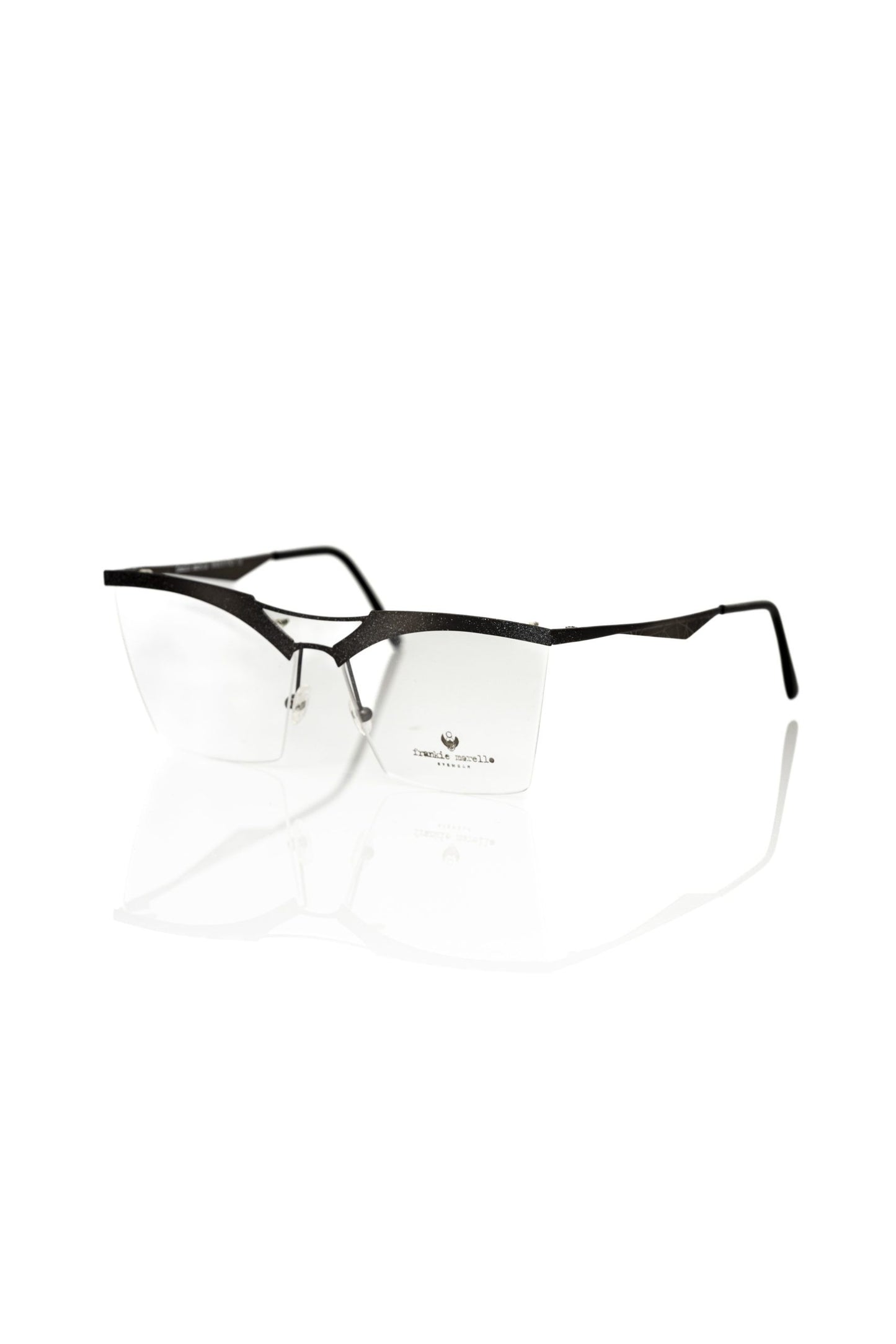 Schwarz-metallic Damenbrille