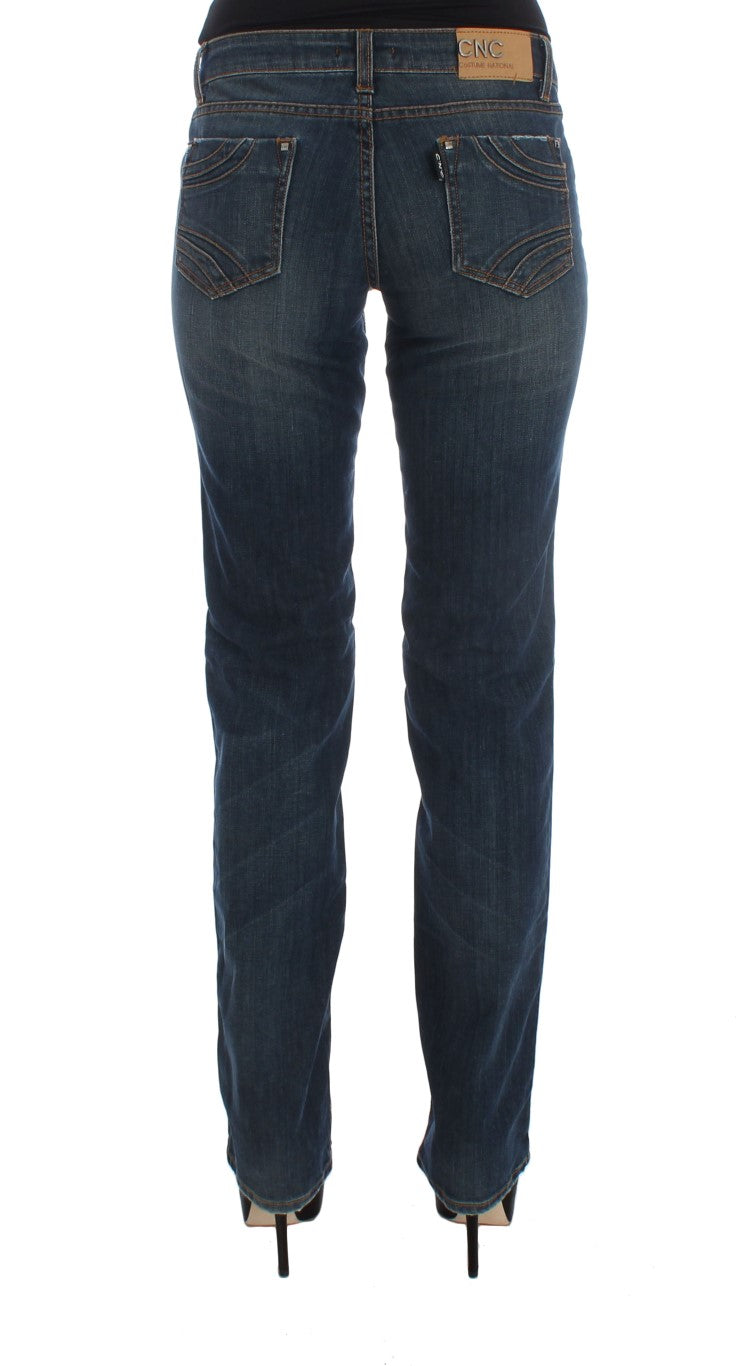 Schicke blaue Designer-Jeans im Regular Fit