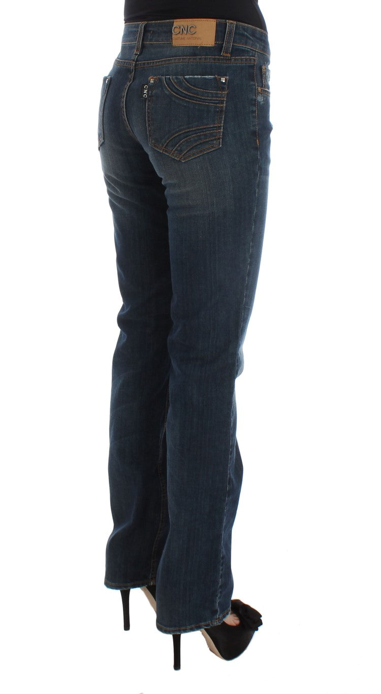 Schicke blaue Designer-Jeans im Regular Fit