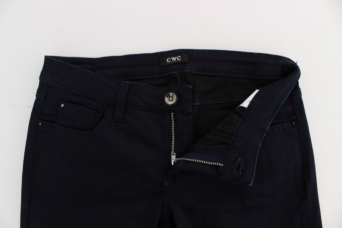 Schicker Slim Fit Designer-Denim