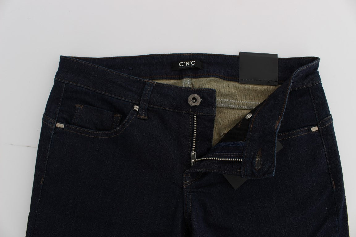 Schicker Slim Fit Designer-Denim