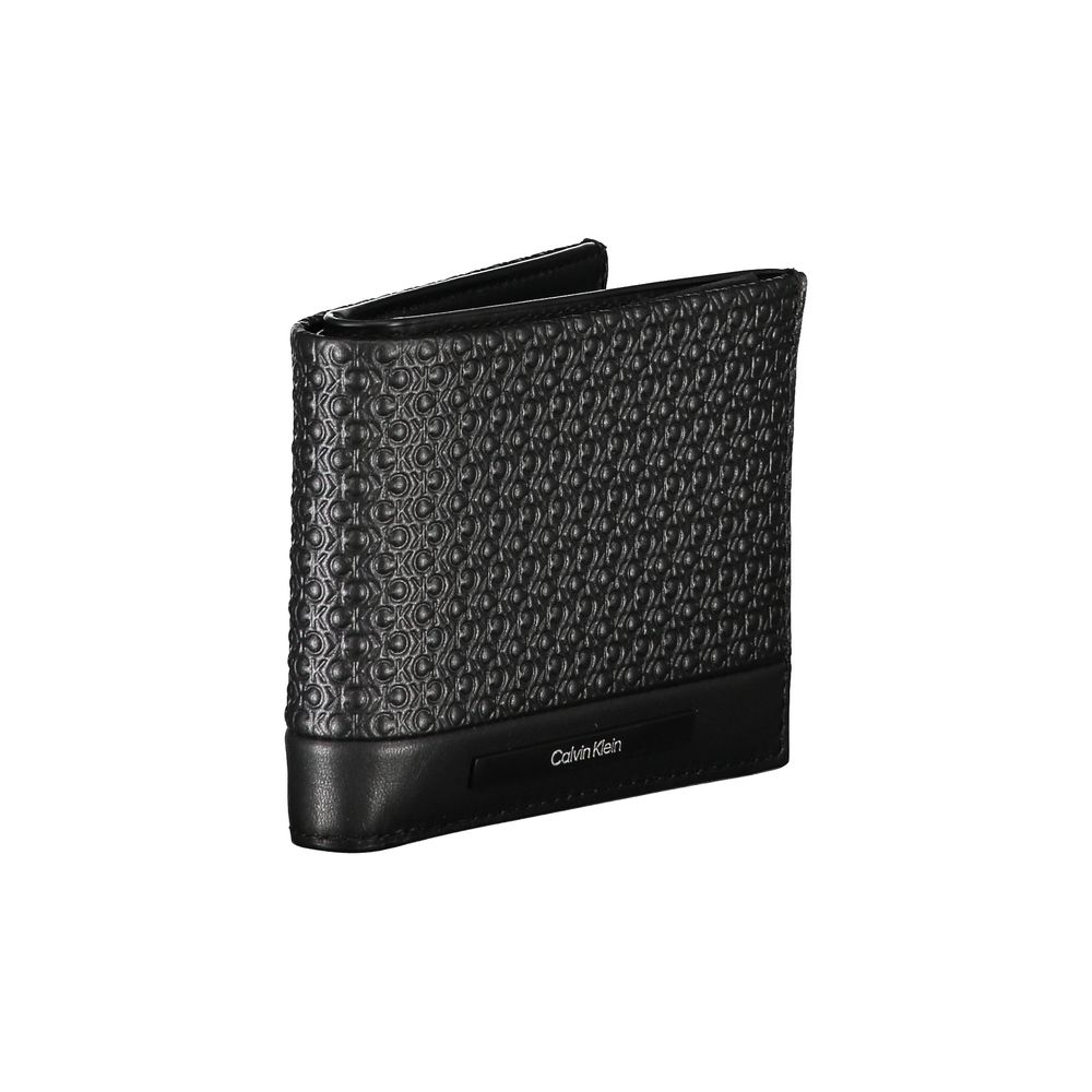 Elegant Black Leather RFID Wallet