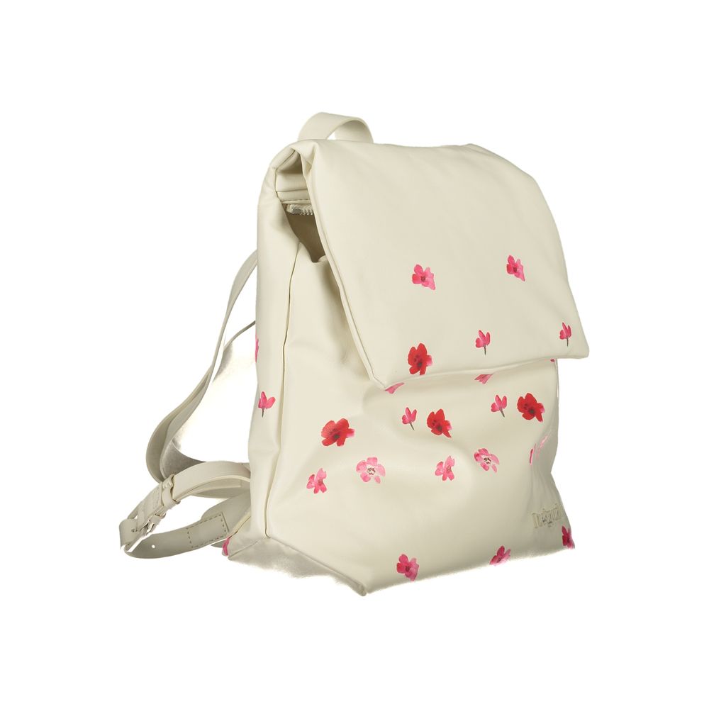 White Polyethylene Backpack