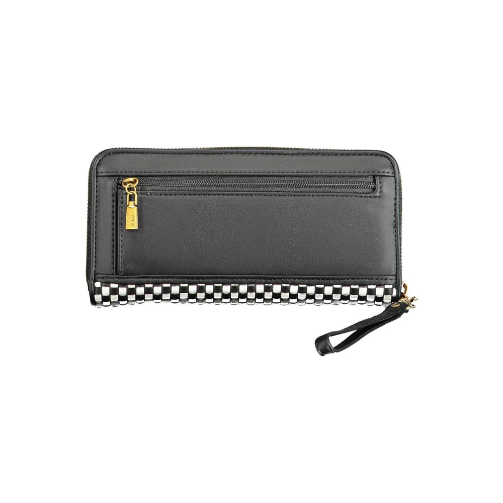 Black Polyethylene Women Wallet