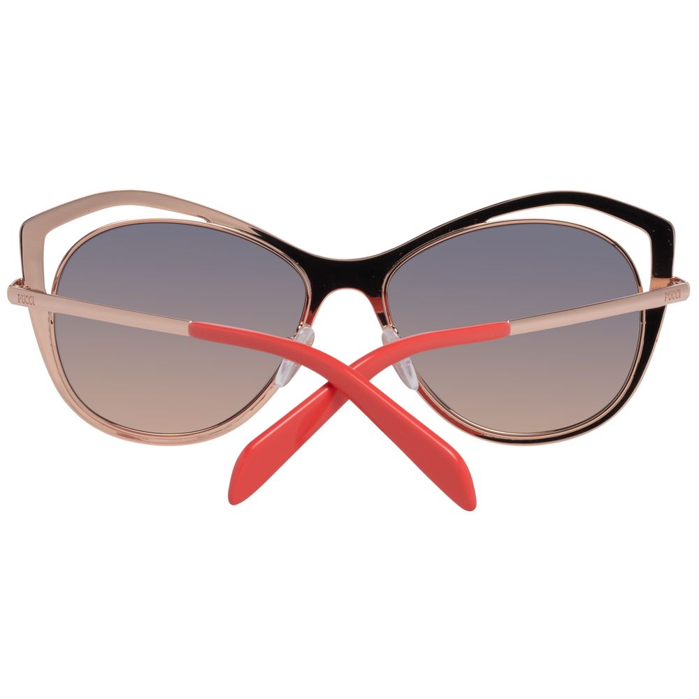 Sonnenbrille für Damen in Roségold