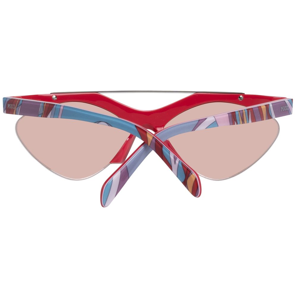 Rote Damen Sonnenbrille