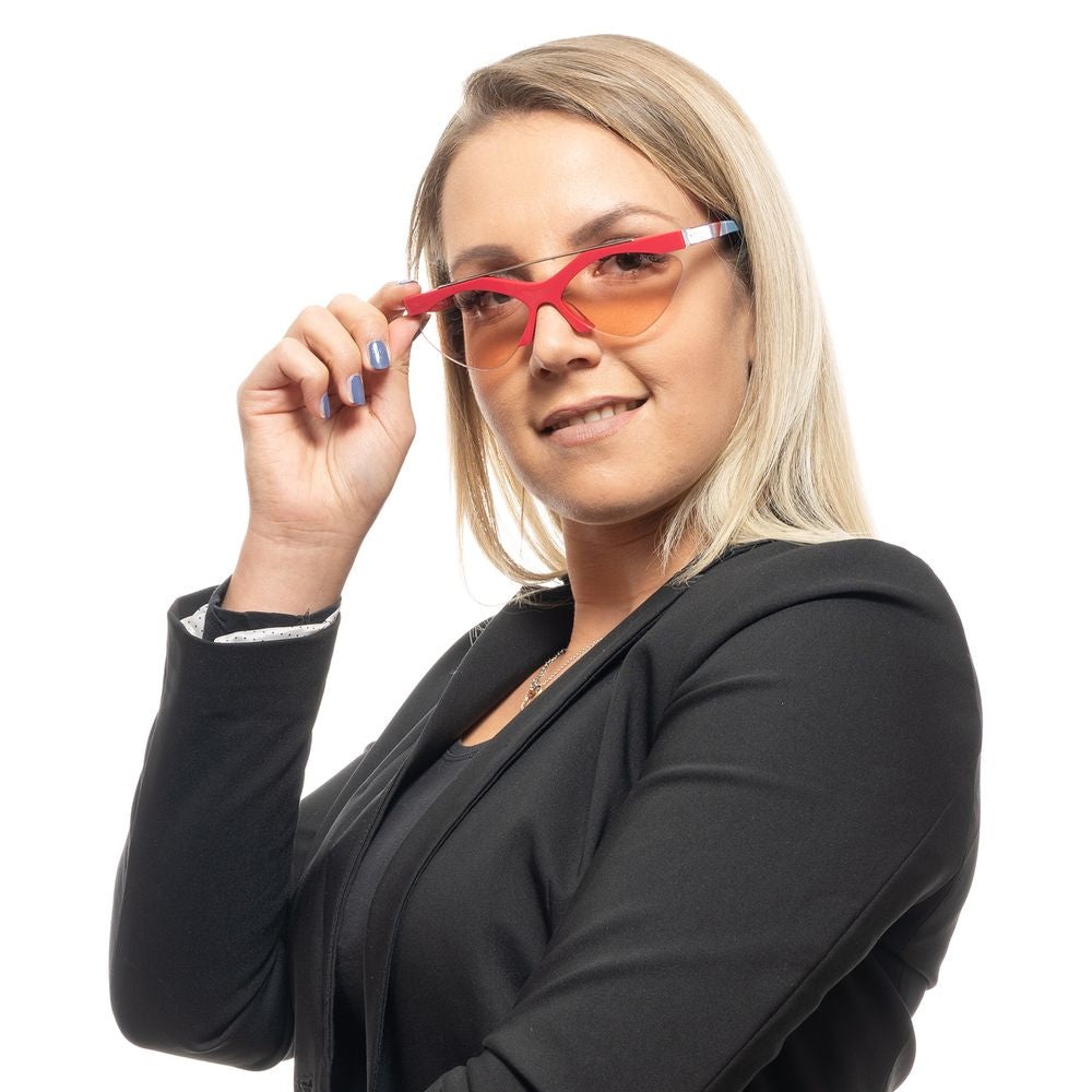 Rote Damen Sonnenbrille