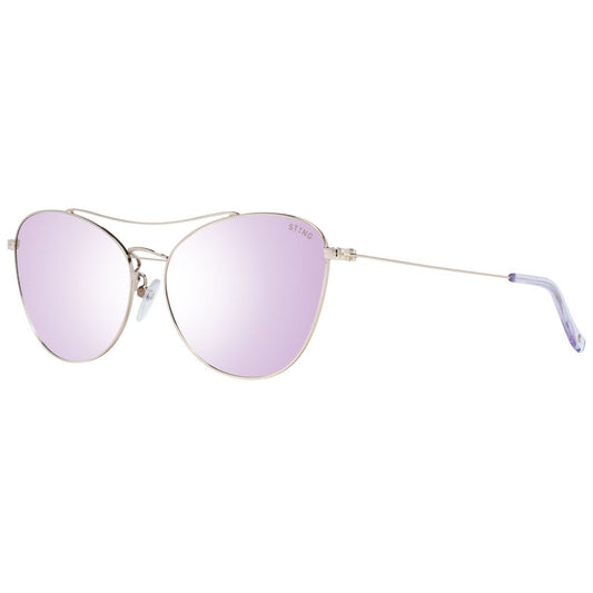 Goldene Sonnenbrille für Damen