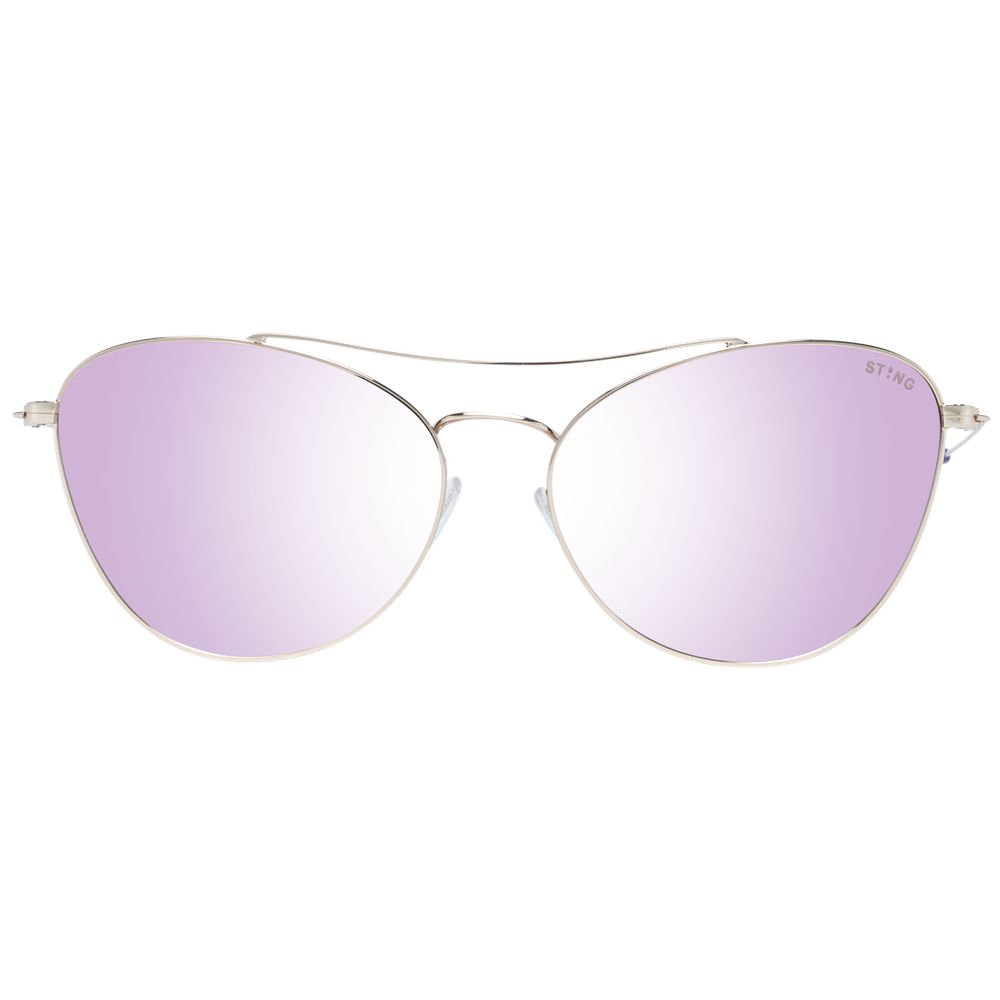 Goldene Sonnenbrille für Damen