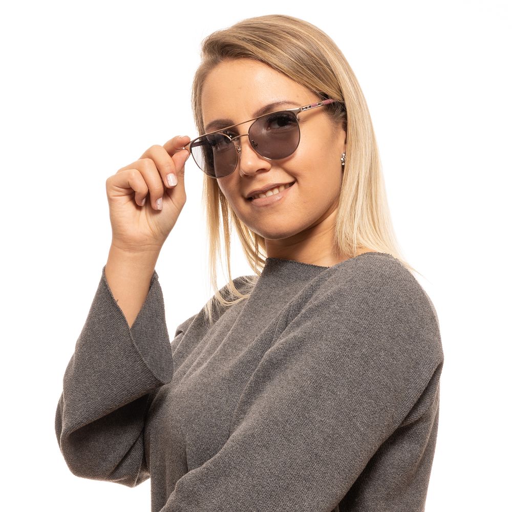 Silberne Damen-Sonnenbrille