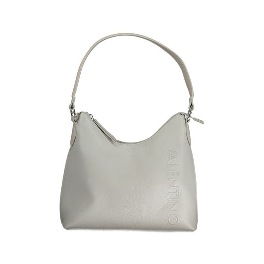 Gray Polyethylene Handbag