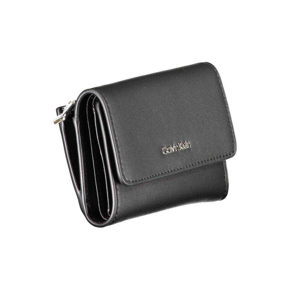 Black Polyester Wallet