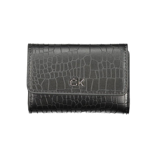 Black Polyester Wallet