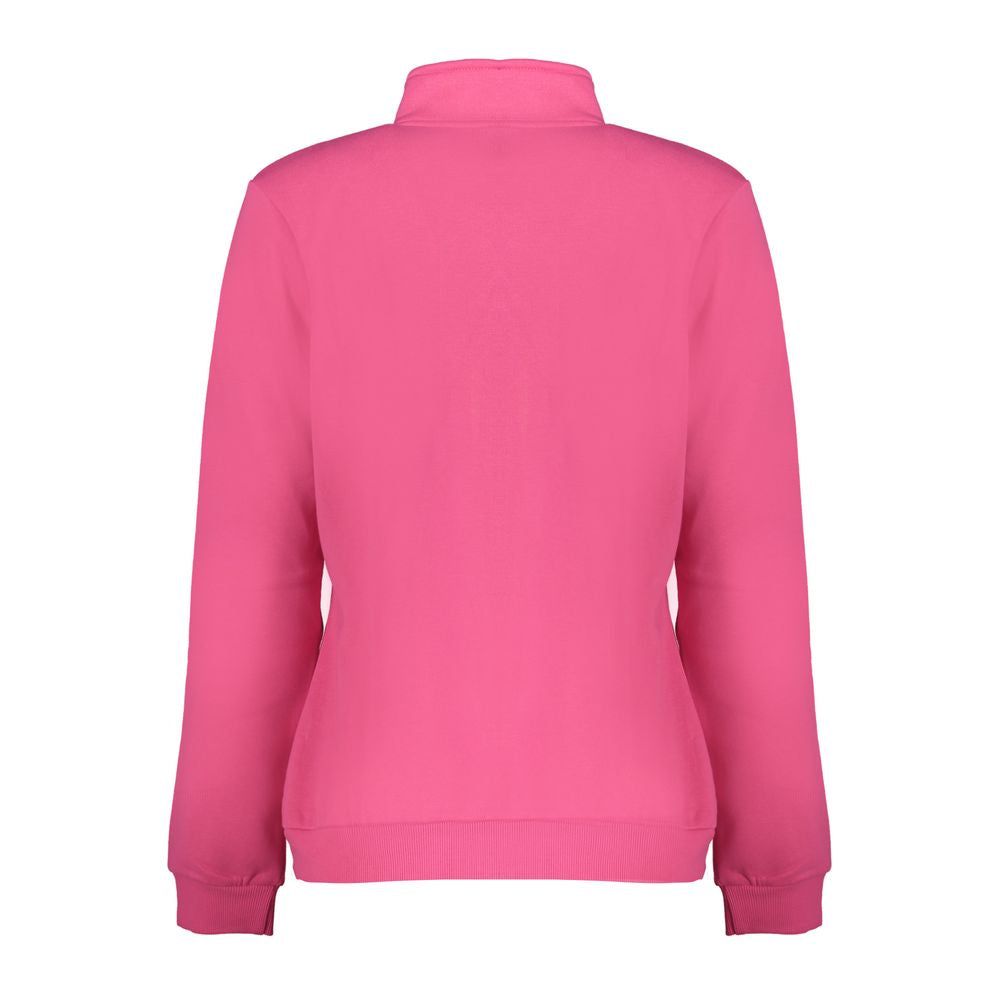 Pink Cotton Women Sweater