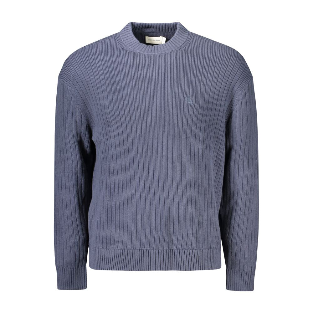 Blue Cotton Sweater