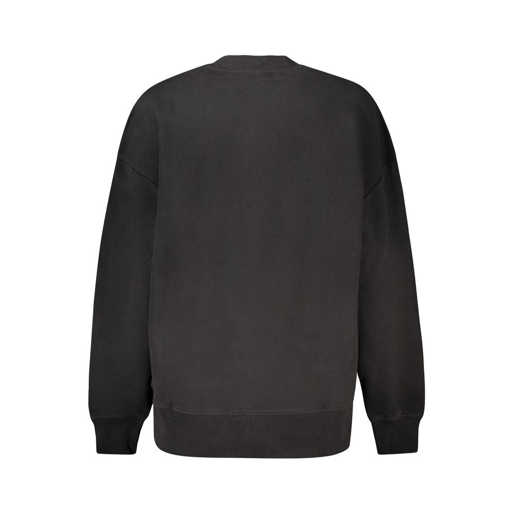 Black Cotton Sweater