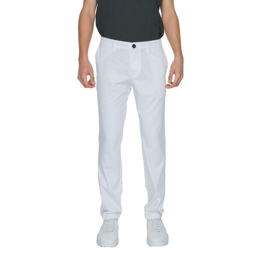 White Cotton Jeans & Pant