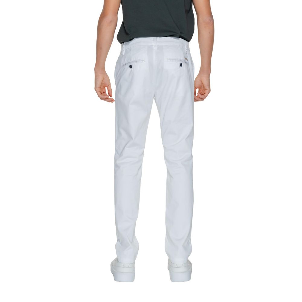 White Cotton Jeans & Pant