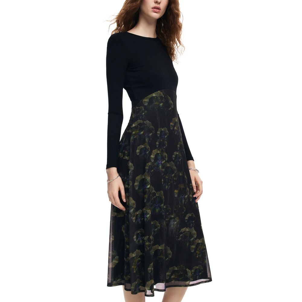 Black Viscose Dress