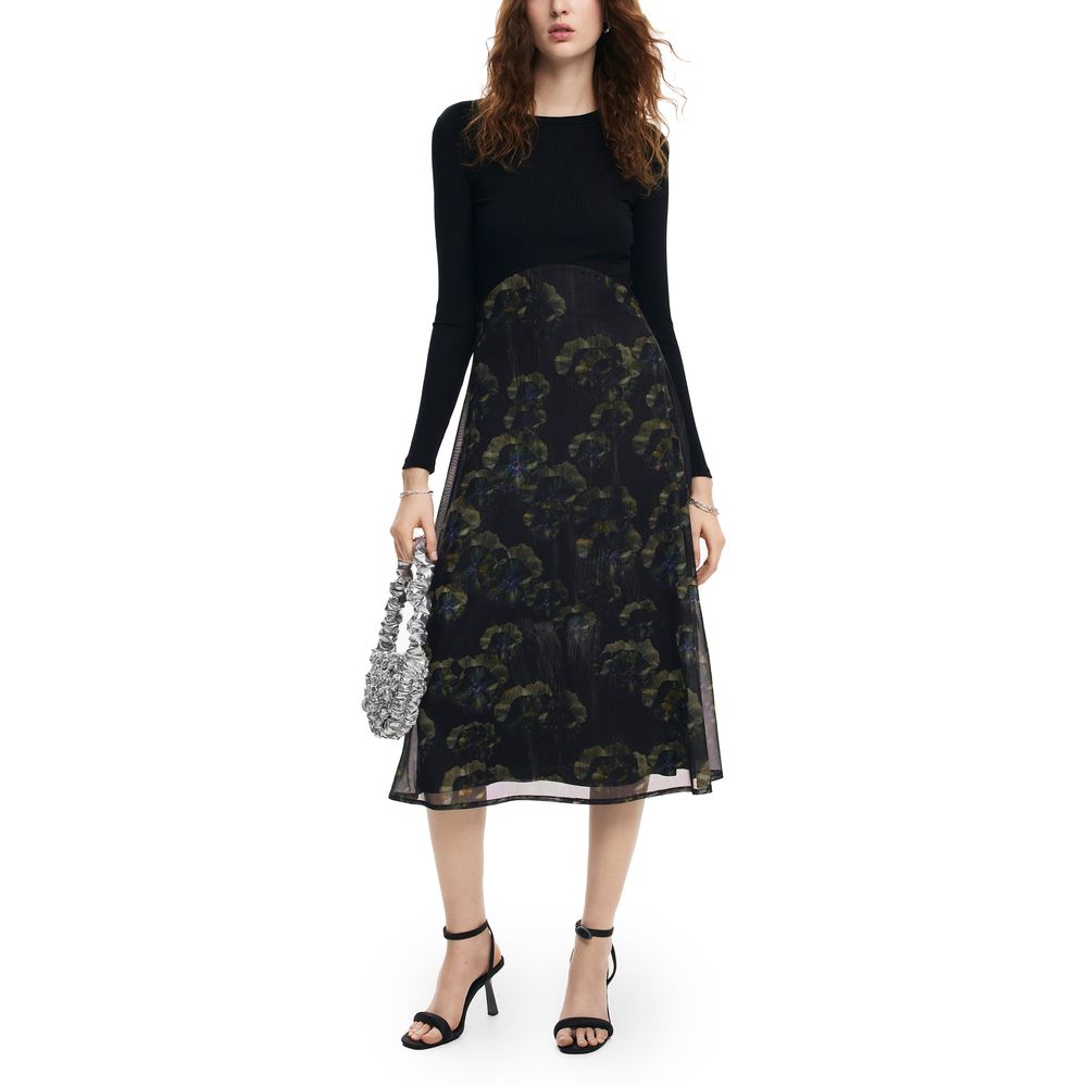 Black Viscose Dress