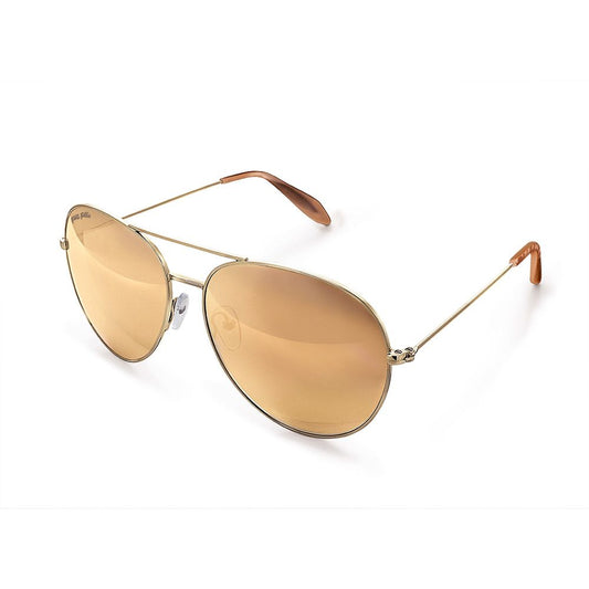 Gold Metal Sunglasses