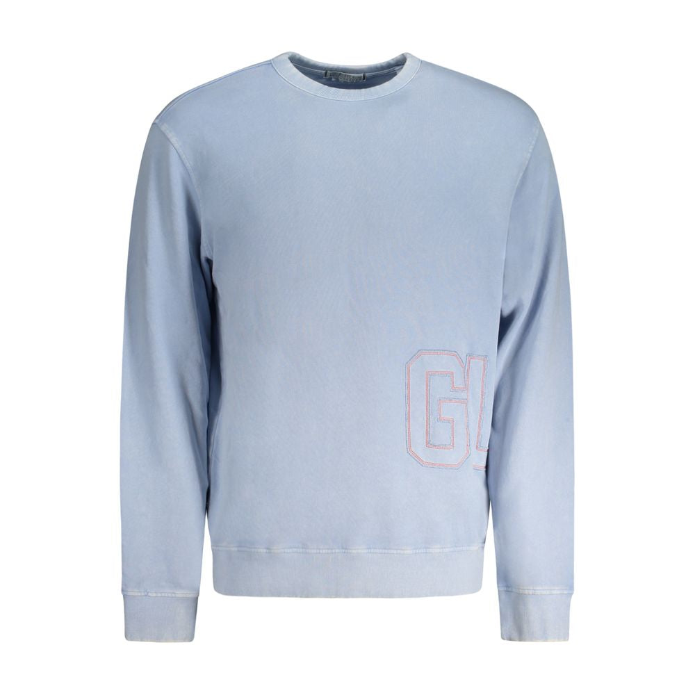 Light Blue Cotton Sweater