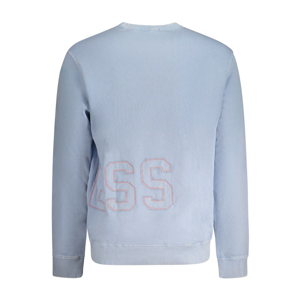 Light Blue Cotton Sweater