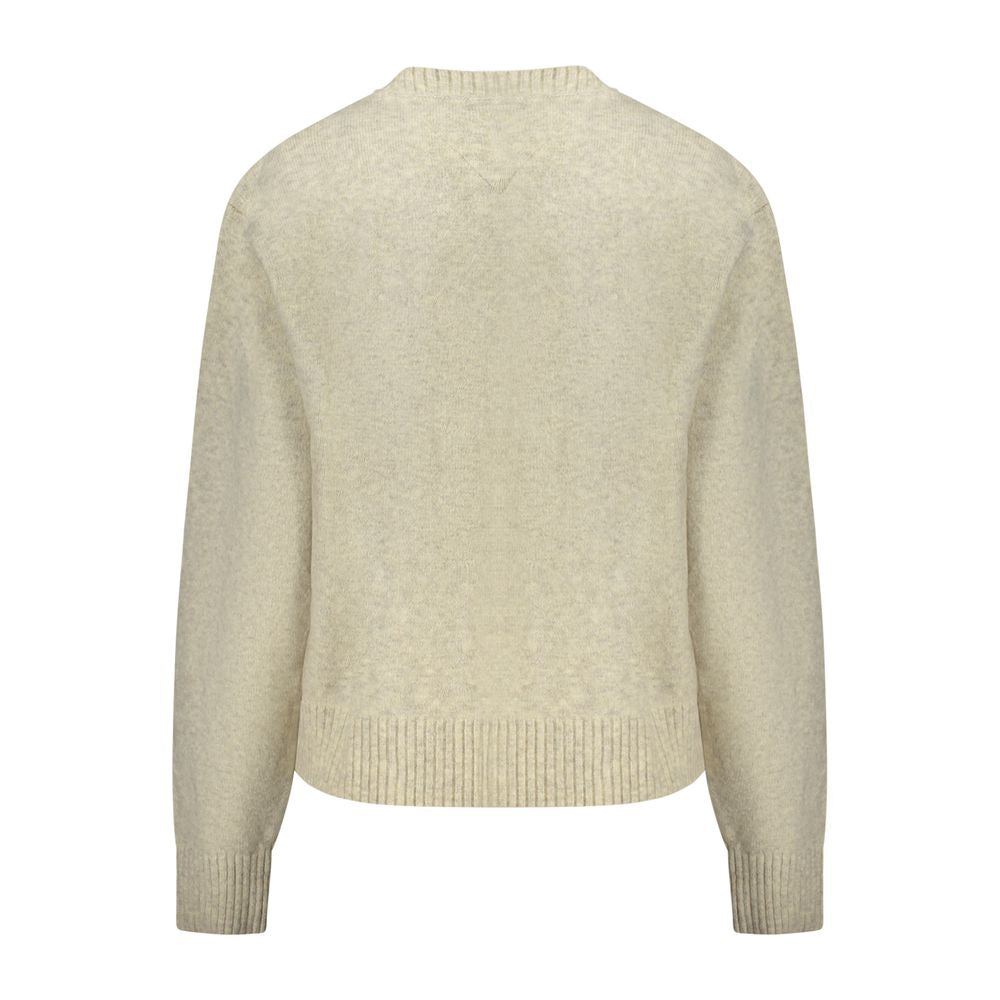 Beige Wool Sweater