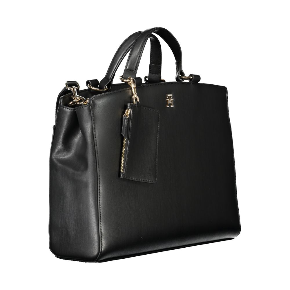 Black Polyethylene Handbag