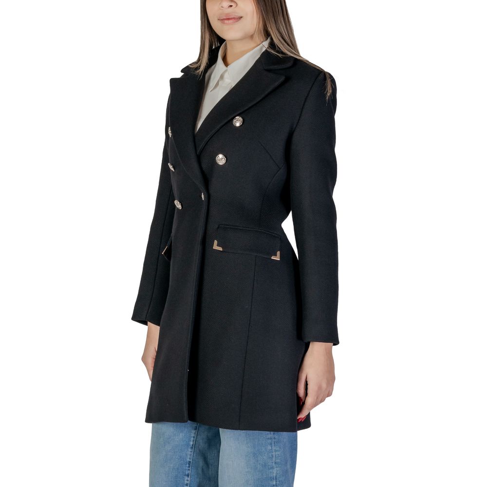 Black Wool Jackets & Coat