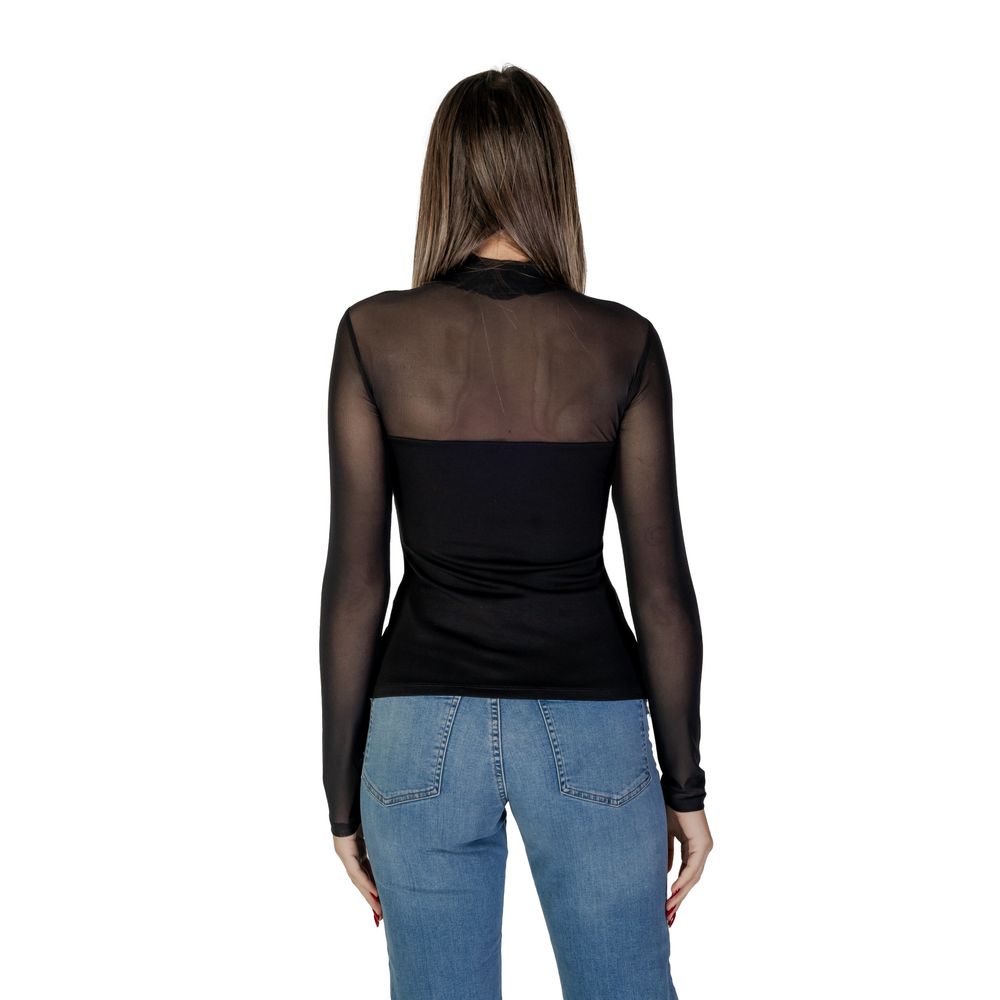 Black Polyamide Tops & T-Shirt