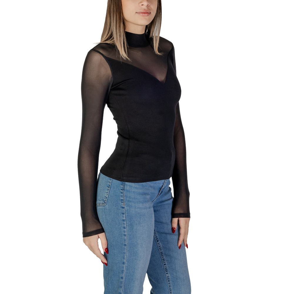 Black Polyamide Tops & T-Shirt