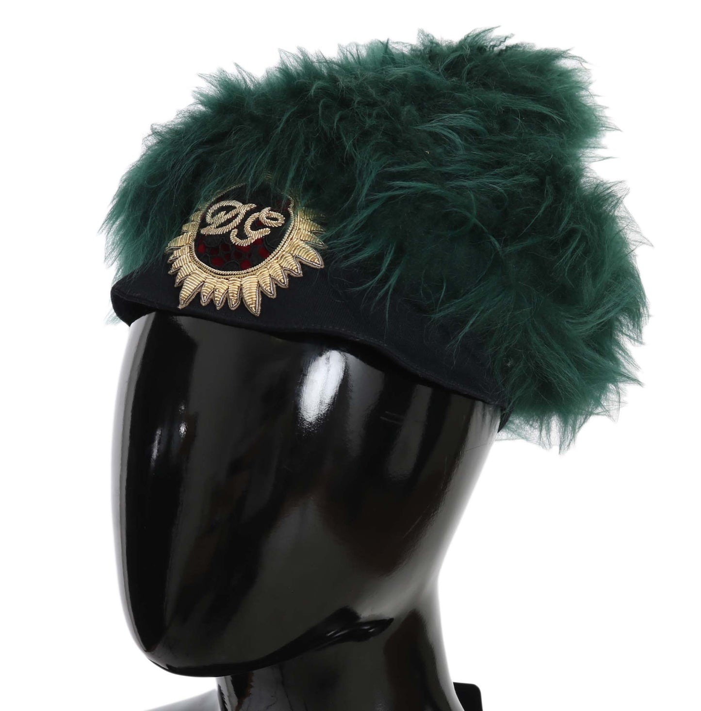 Tyylikäs Emerald Cashmere Cloche Cap